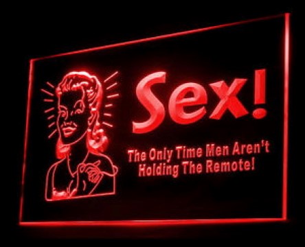 Sex The Only Time LED Neon Sign